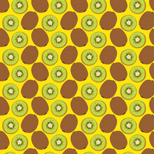 猕猴桃切片图案背景纹理