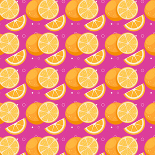 橙子图案背景纹理