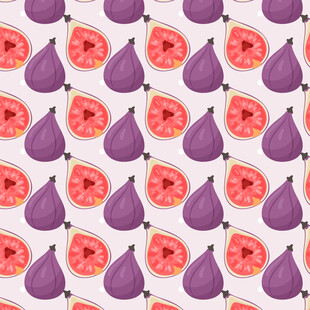 无花果图案背景纹理