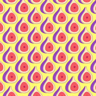 无花果图案背景纹理