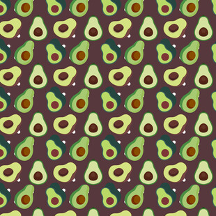 牛油果图案背景纹理
