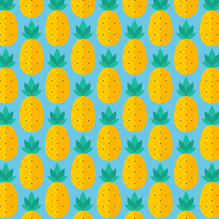 菠萝图案背景