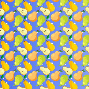 梨图案背景纹理