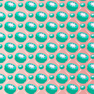 猕猴桃图案背景纹理