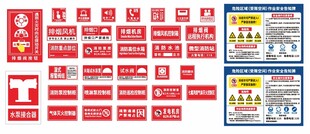 作业安全告知牌