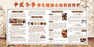 中医养生知识宣传展板