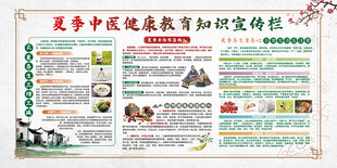 夏季中医宣传栏