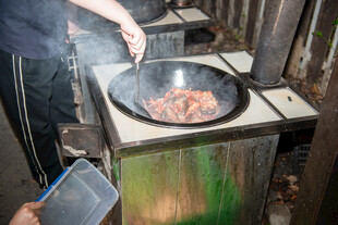 烹饪现场