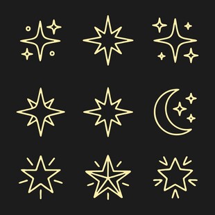 星星图标合集