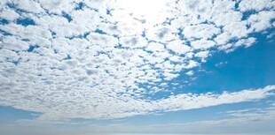 蓝天白云晴空美景