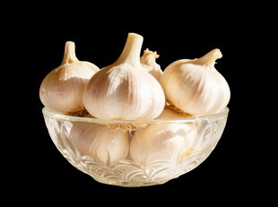新鲜大蒜头