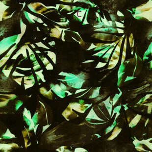 绿色抽象树叶图案纹理