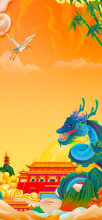 奇幻亚洲神话风格景观