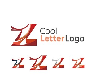 酷炫字母Z标志设计方案