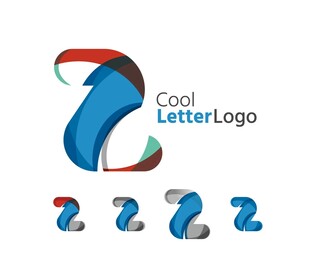 创意字母Z标志设计