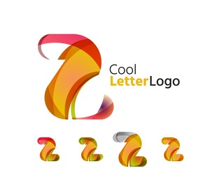 创意字母Z标志设计