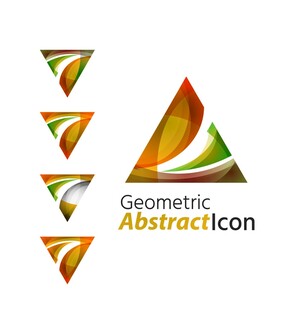 几何抽象图标设计