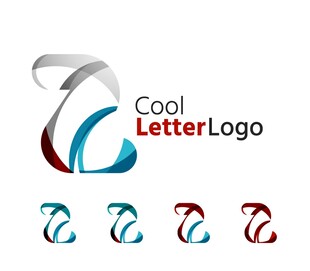 酷炫字母标志设计