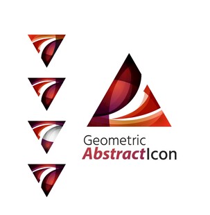 几何抽象图标设计