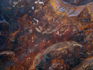 纹理独特的岩石表面