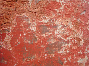 复古斑驳红色墙面纹理