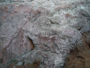 粗糙纹理的岩石表面