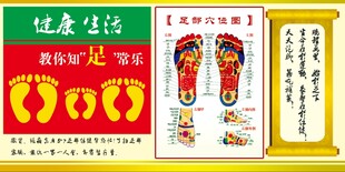 脚部穴位图