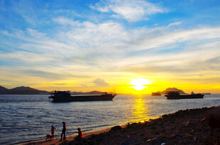 海边日落美景