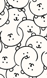 线条小熊