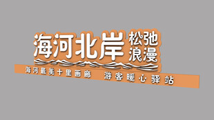海河北岸地标建筑展示