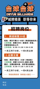 电商客服服务标准海报