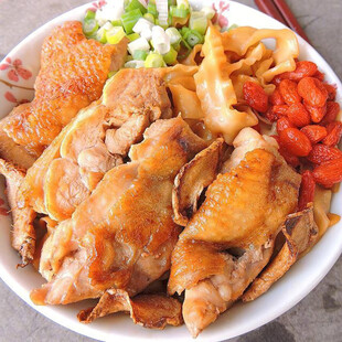 美味手撕鸡盖饭