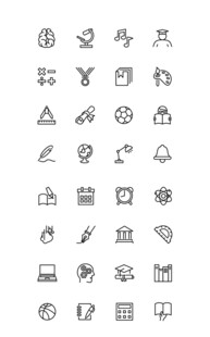 多样简约图标集合