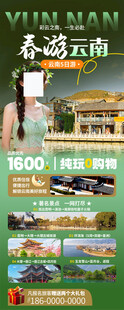 云南旅游宣传海报展示