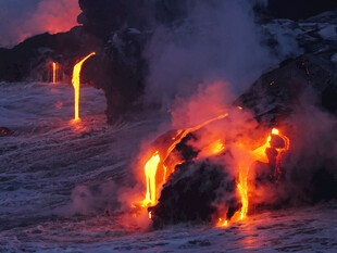 火山熔岩