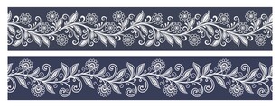 复古花纹边框
