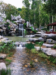 中式园林水景景观