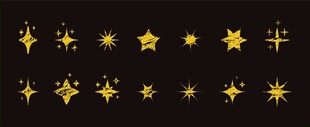星星图案素材