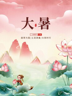大暑海报 