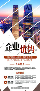 企业优势宣传页展示