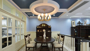 优雅餐厅室内布置场景