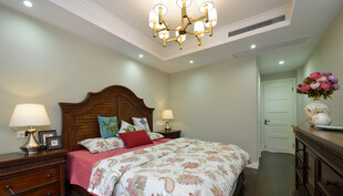 温馨典雅卧室室内场景