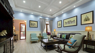 现代简约风客厅优雅空间