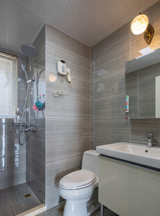 现代简约风卫生间一角