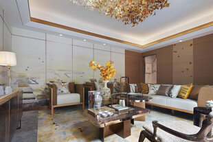 豪华现代风客厅精致空间