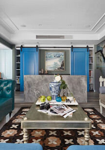 现代简约风客厅室内场景