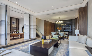 现代奢华客厅室内设计