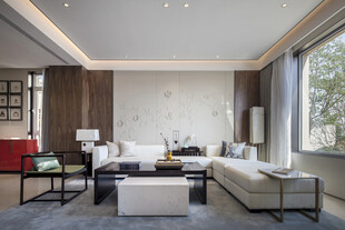 现代简约风格客厅室内设计