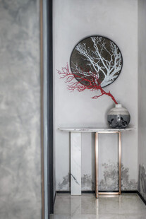 现代简约风玄关装饰摆件