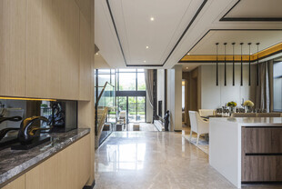 现代简约风格开放式厨房